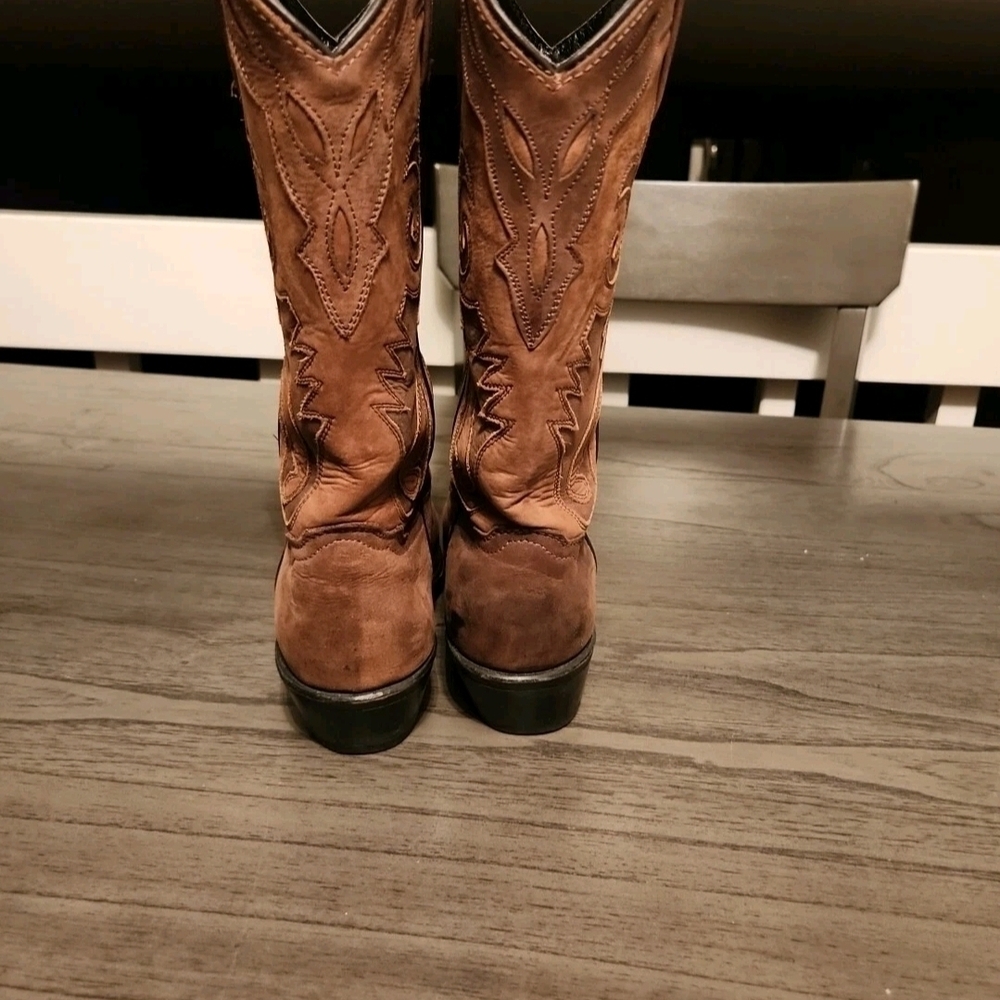Abilene Boot Co. Tan Western Boots - Picture 5 of 5